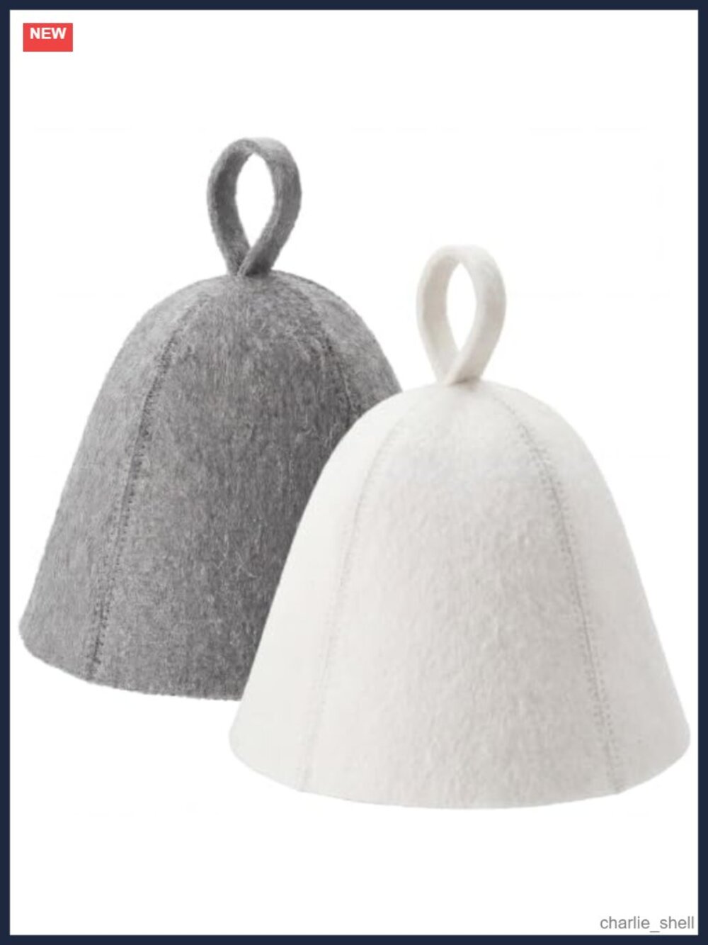 Sauna Hat Polyester Banya Cap 2 Pack Spa Heat Insulation